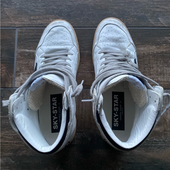 Golden Goose Sky Star High Top Sneakers - Picture 6 of 15